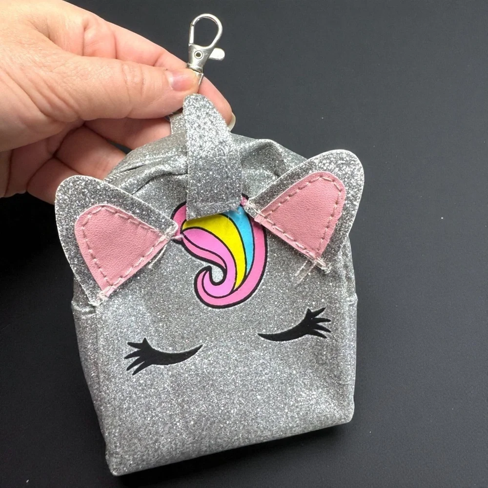 Adorable 14-Piece Keychain Set: Unicorn, Llama, Cactus Mini Backpacks & More!